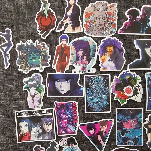 Ghost in the Shell 50 pcs Sticker Set Japanese Anime - Picture 3 of 5
